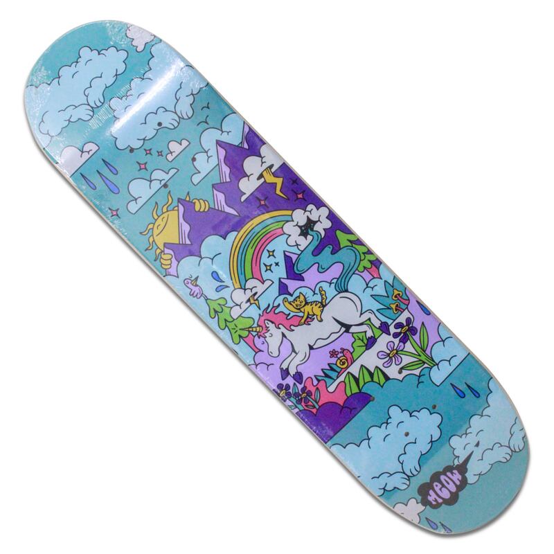 MEOW】LOGO MINI PURPLE 7.25