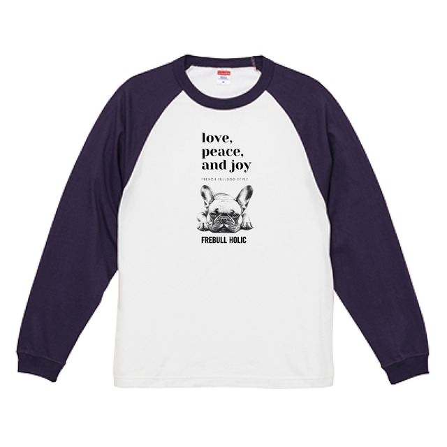 FREBULL OTHER ラグランスリーブTシャツ ネイビー P00562