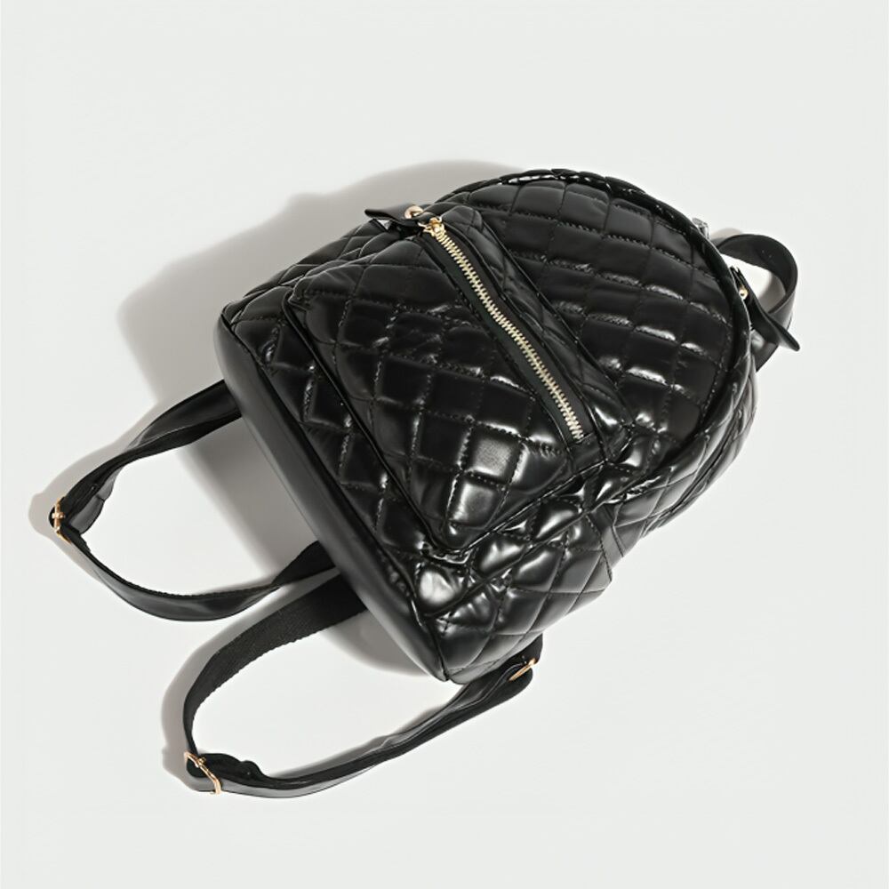 エナメルキルティングリュック・バックパック | 韓国/ワンホン