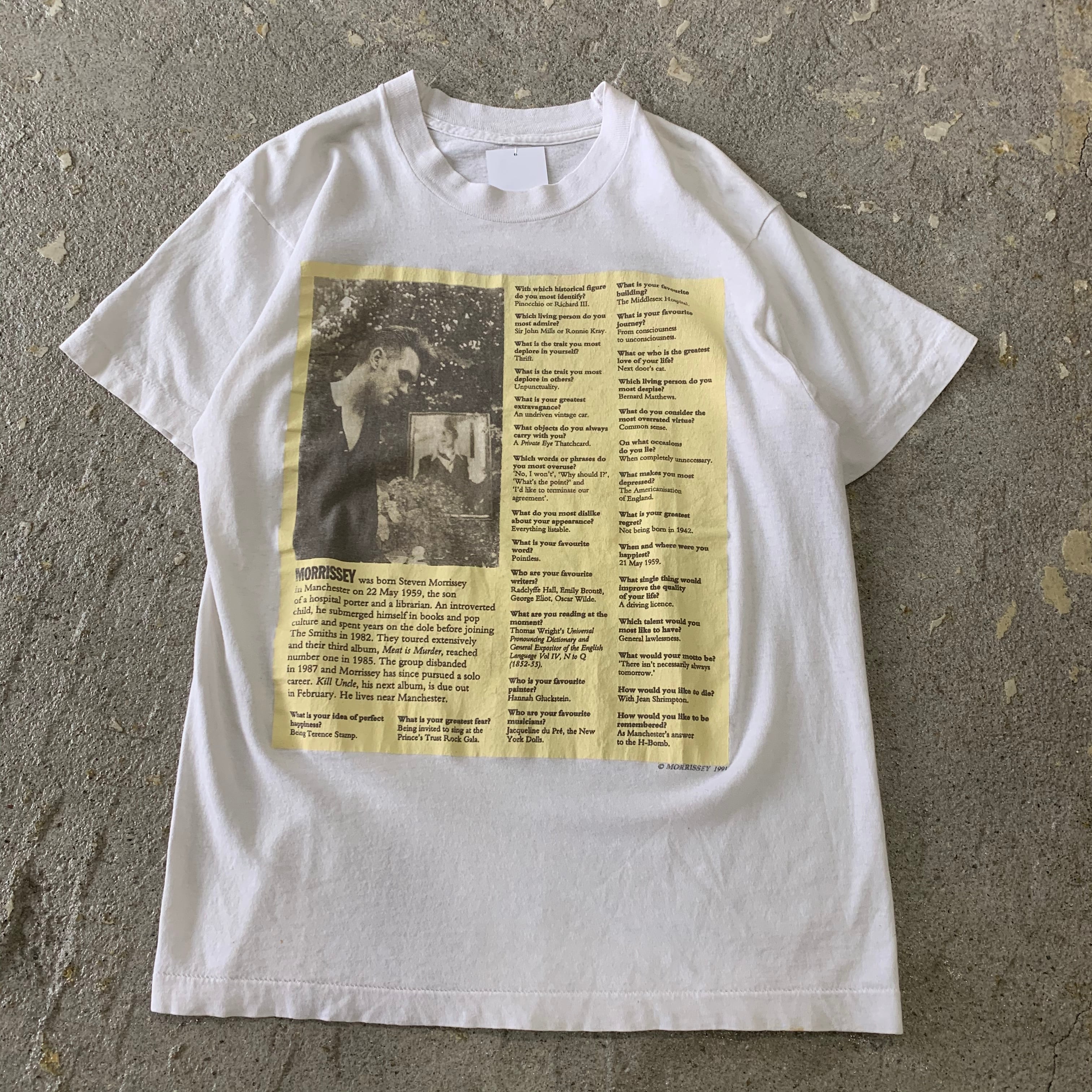 90s morrissey T-shirt | What
