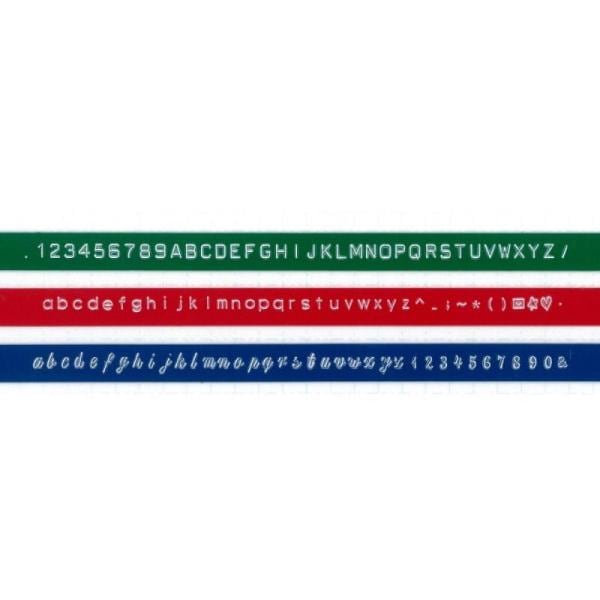 ダイモ テープライター M-1880 9mmテープ対応 英数字(筆記体有)・記号