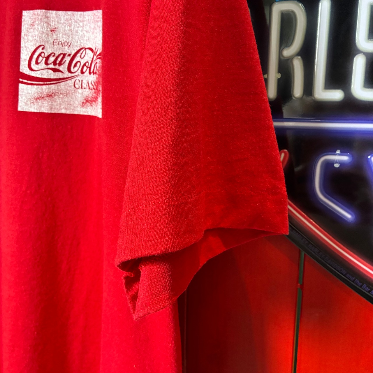 90s USA製 SCREEN STARS COCA-COLA ヴィンテージTシャツ 赤