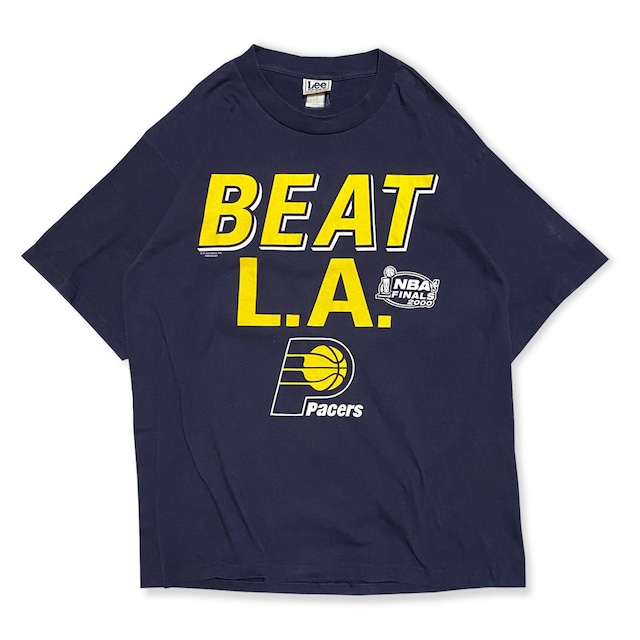 2000年 NBAファイナル ペイサーズ VS レイカーズ「BEAT L.A.」 ヴィンテージTシャツ LEE