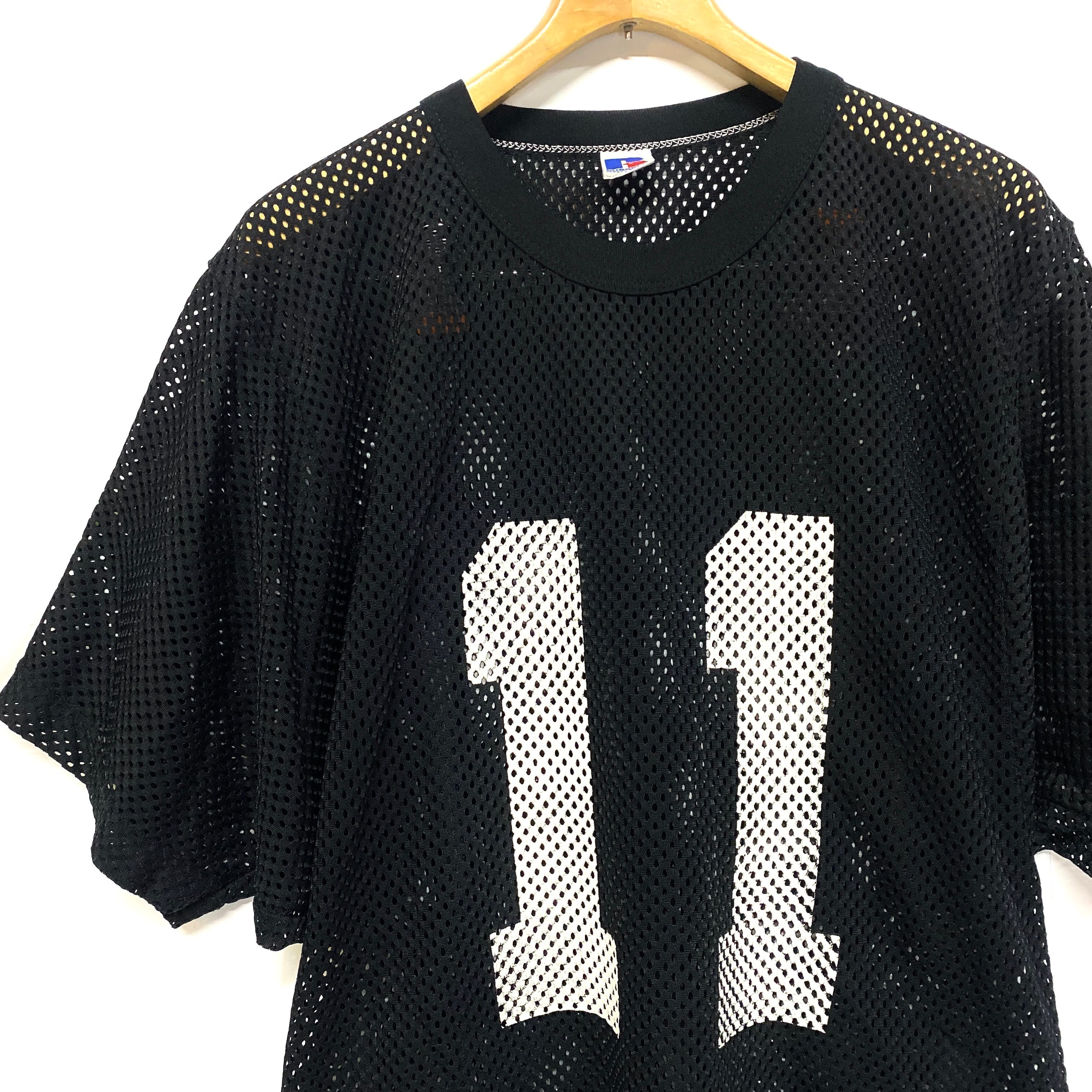 RUSSELL ATHLETIC メッシュ ゲームシャツ ユニフォーム M 古着【ゲーム