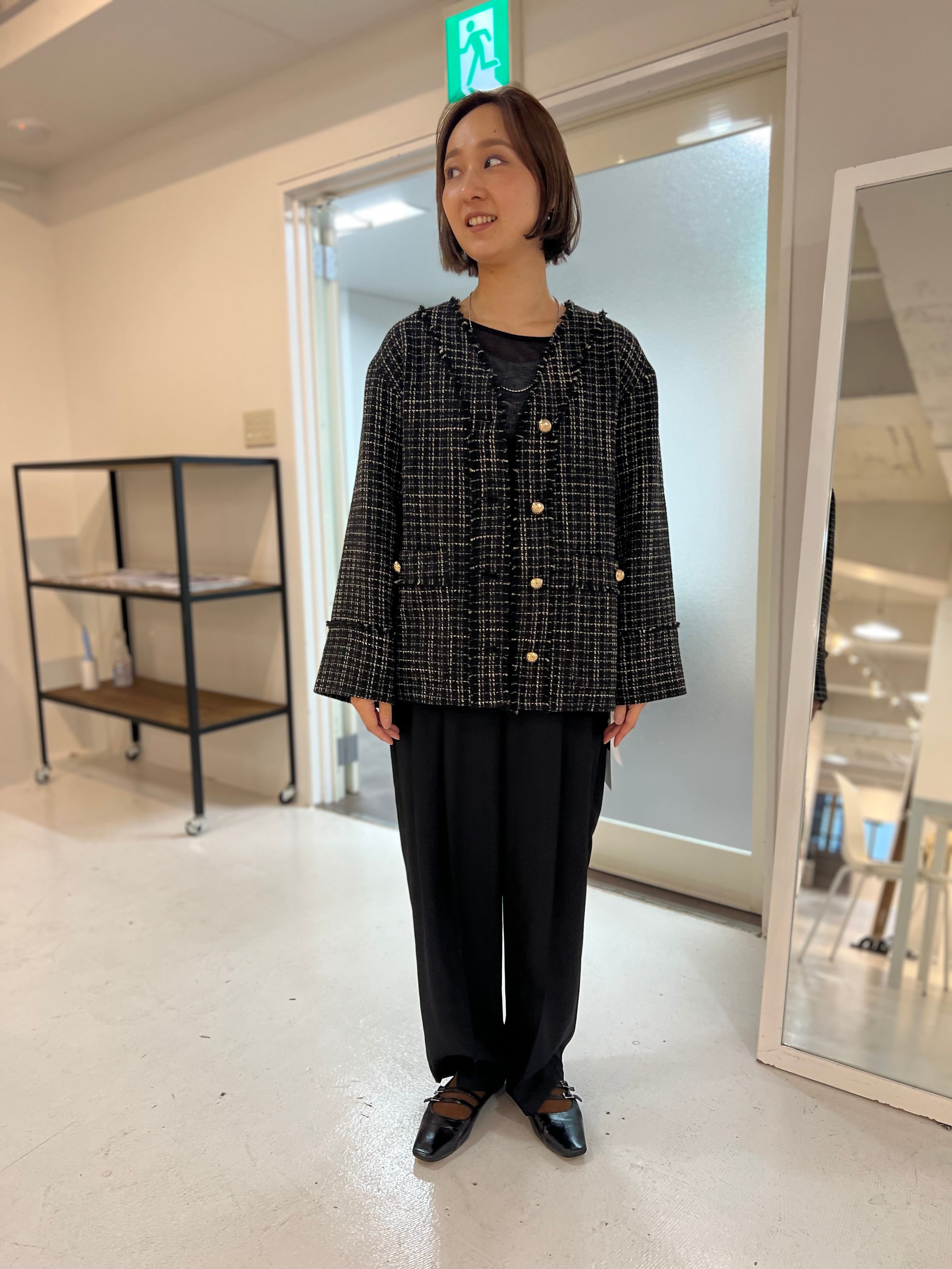 CHIGNON［7956-418KK] ツイードJK