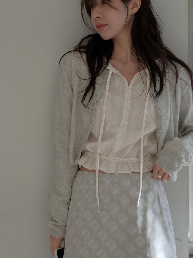 (予約) miel / Aill blouse 2color