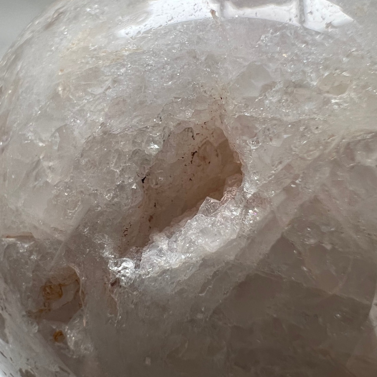 ピンクアメジストスフィアC*天然石丸玉*天然石インテリア*パワーストーン*置き物