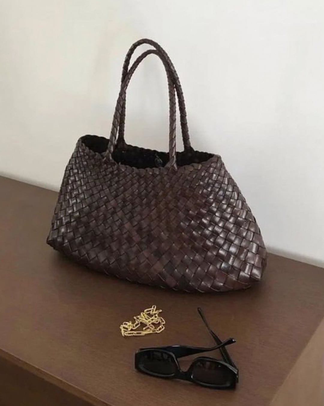 レザーメッシュトート G25122