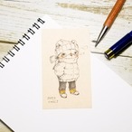 冬のくまの子*ドローイング