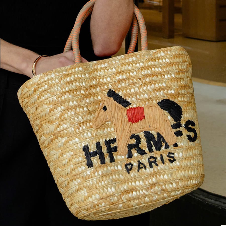 8色】Account SMALL BASKET BAG 小さめサイズカゴバッグ 商品番号：22