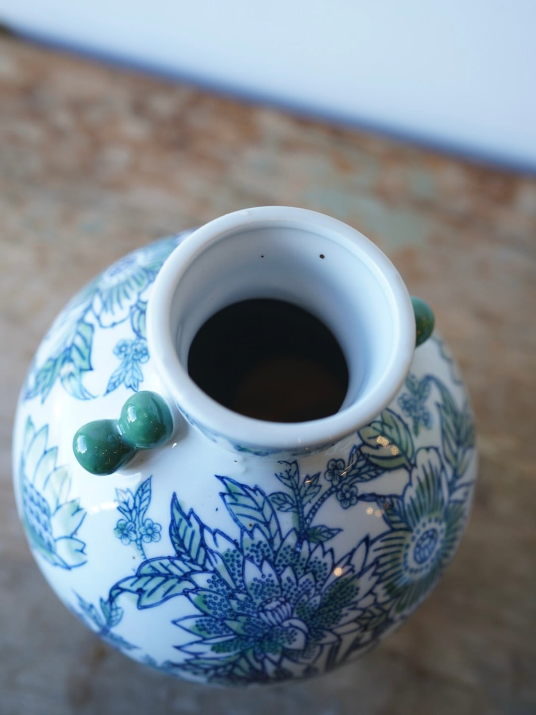 GUANGDONG YUFENG CERAMICS 壺型花びん 風聞花温 | フラワーショップあきの