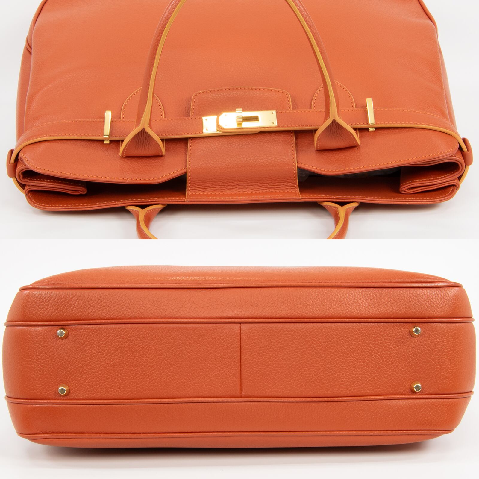 本物 モラビト ハンドバッグ レディース ディーヴァ オレンジ 自立