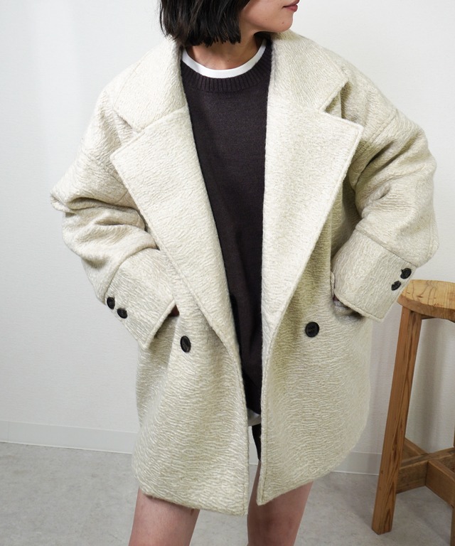 カールシャギーダブルコート  5153163（1112）