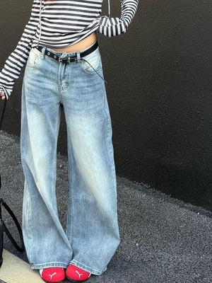 Vintage Fade Curve Denim＊S-95