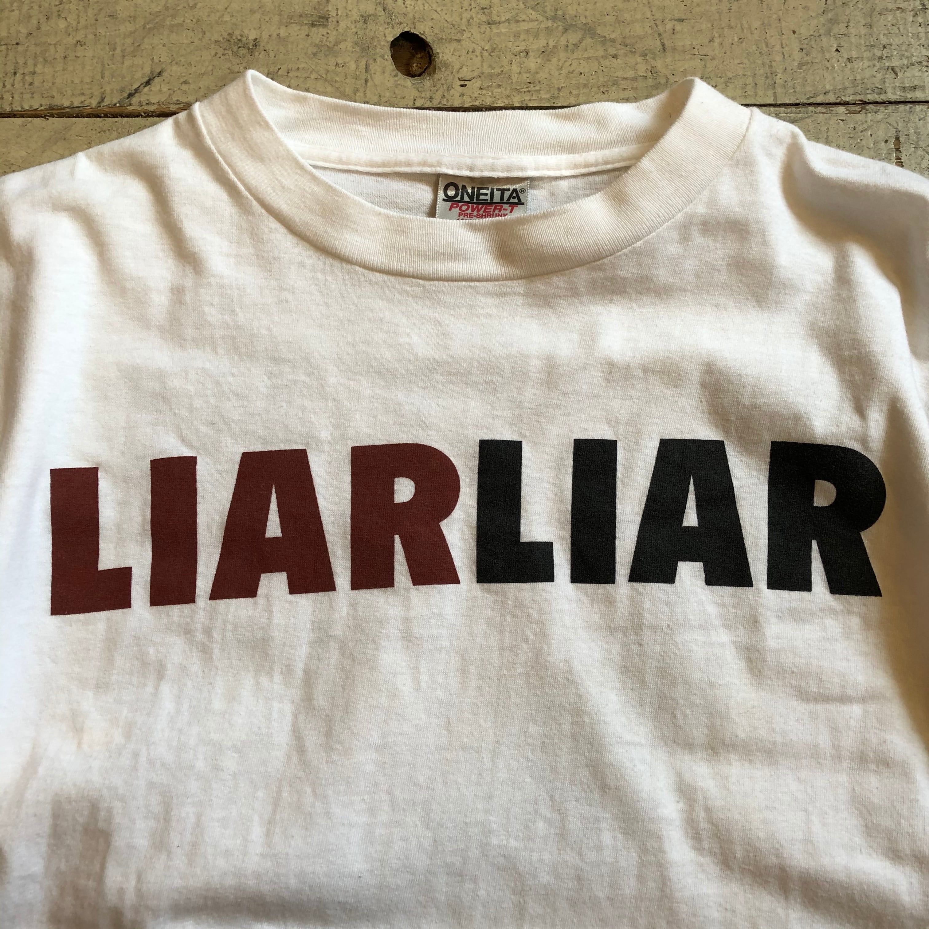 90s LIARLIAR T-shirt | What’z up powered by BASE
