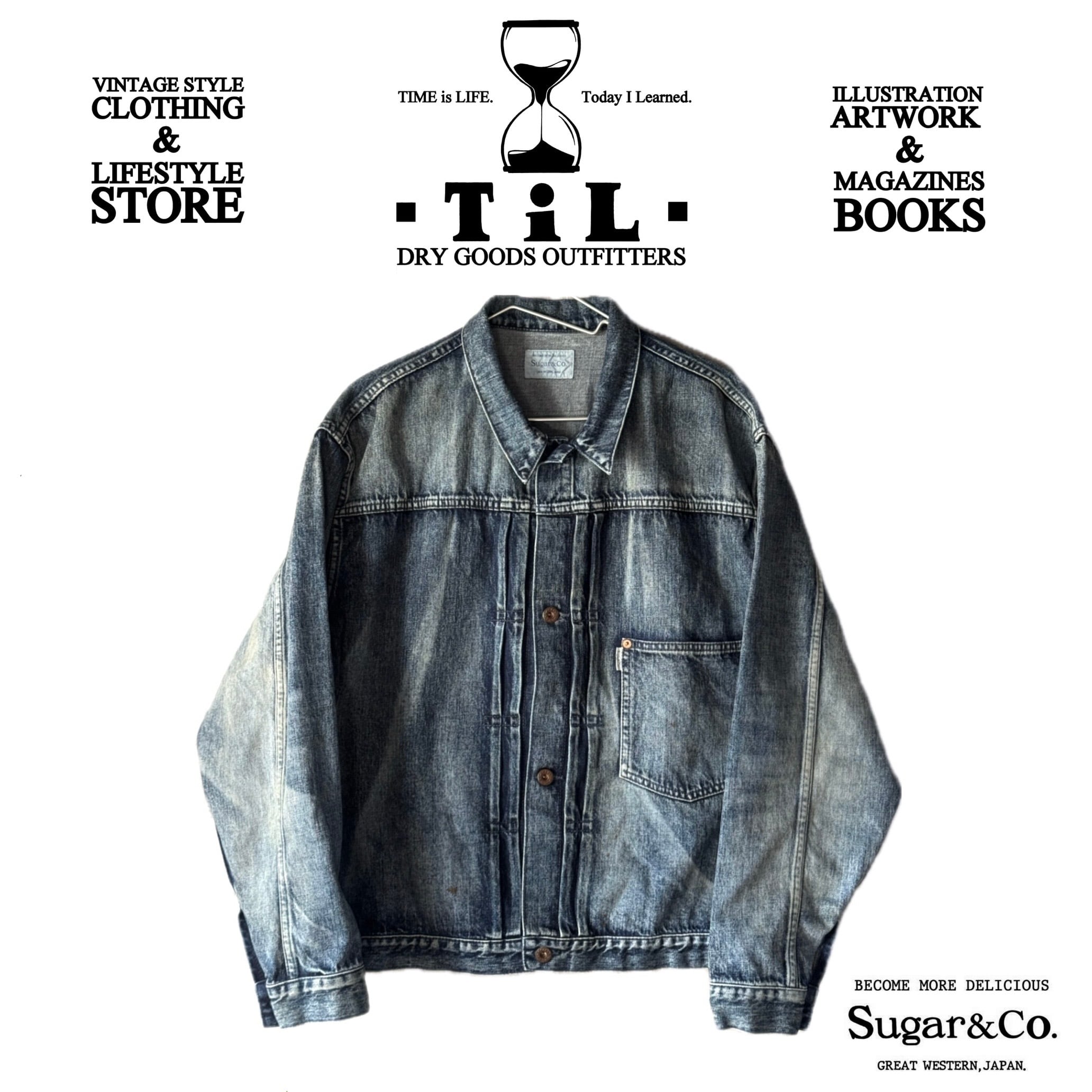 Sugar&Co./シュガーアンドコー Gentle jacket 40's wash SGR-S06V
