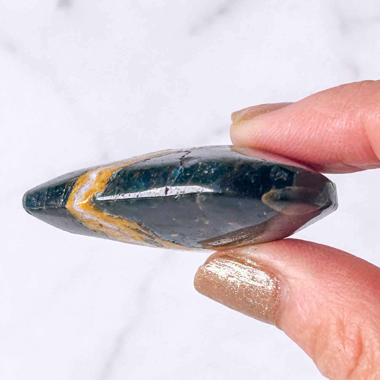 ブルーアパタイト&ピーターサイト ハート