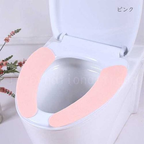 【送料無料1000円】予約 トイレグッズ ふんわり 粘着便座シート 洗える 便座カバー シートタイプ 無地 カット可能 トイレカバー トイレ用品 トイレグッズ 携帯用 滑り止め 繰り返し使用可能 粘着タイプ コンパクト 軽量 洗濯可 トイレシート 暖かい ふわふわ クッション性 柔らかい cw-a-6431