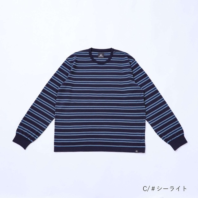 【ROUVER】メリノロングニッティー / Merino Long KniTee BORDER