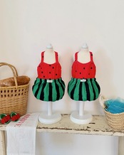 [予約販売] [songpyeon]Songpyeon Is Ice Watermelon Romper 3XL