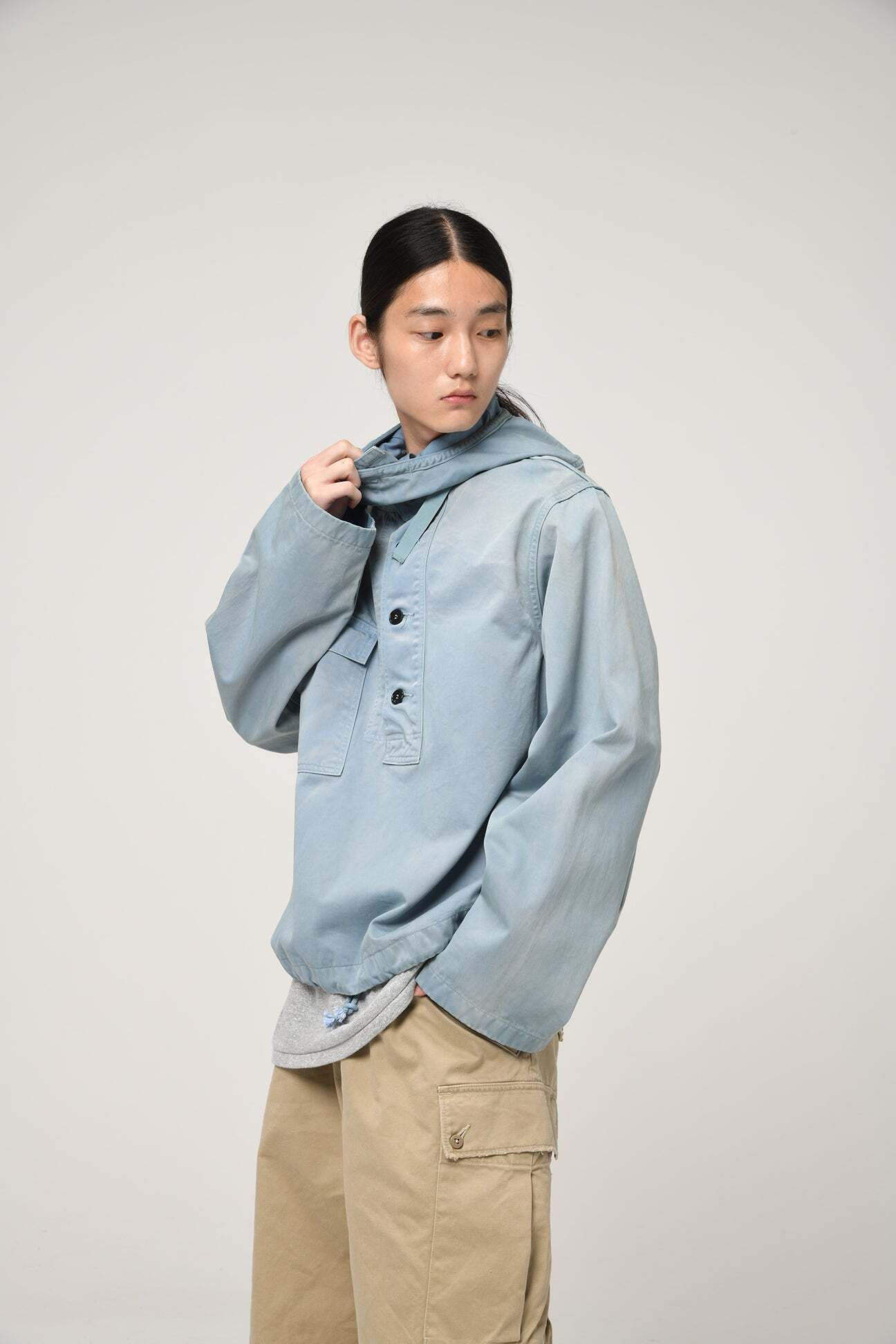 BOW WOW USN SALVAGE PARKA DYED UNIT AGED | BASE LINE