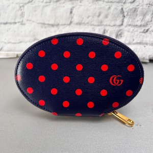 GUCCI グッチ ホースビット コインケース 小銭入れ、コインケース 紺 A-14169
