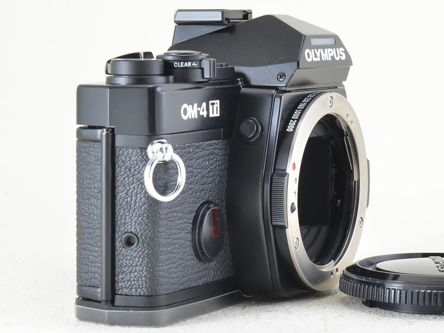 OLYMPUS OM-4 Ti ブラックボディ 元箱付 オリンパス（21036