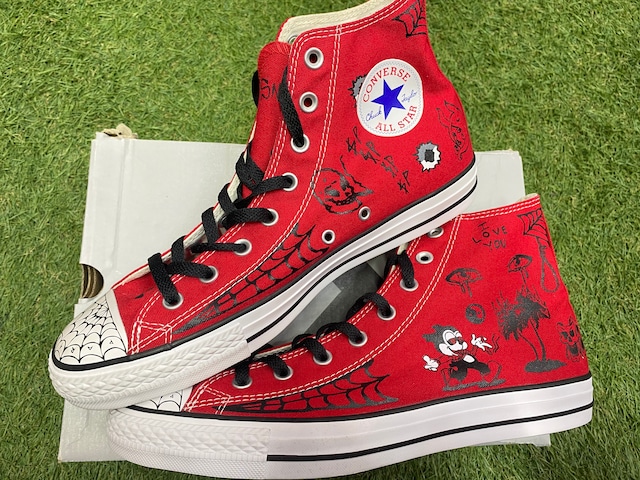 35%OFF MORE SALE CONVERSE × SEAN PABLO CHUCK TAYLOR ALLSTAR CTAS PRO HIGH RED 28㎝ 163039C KB2039