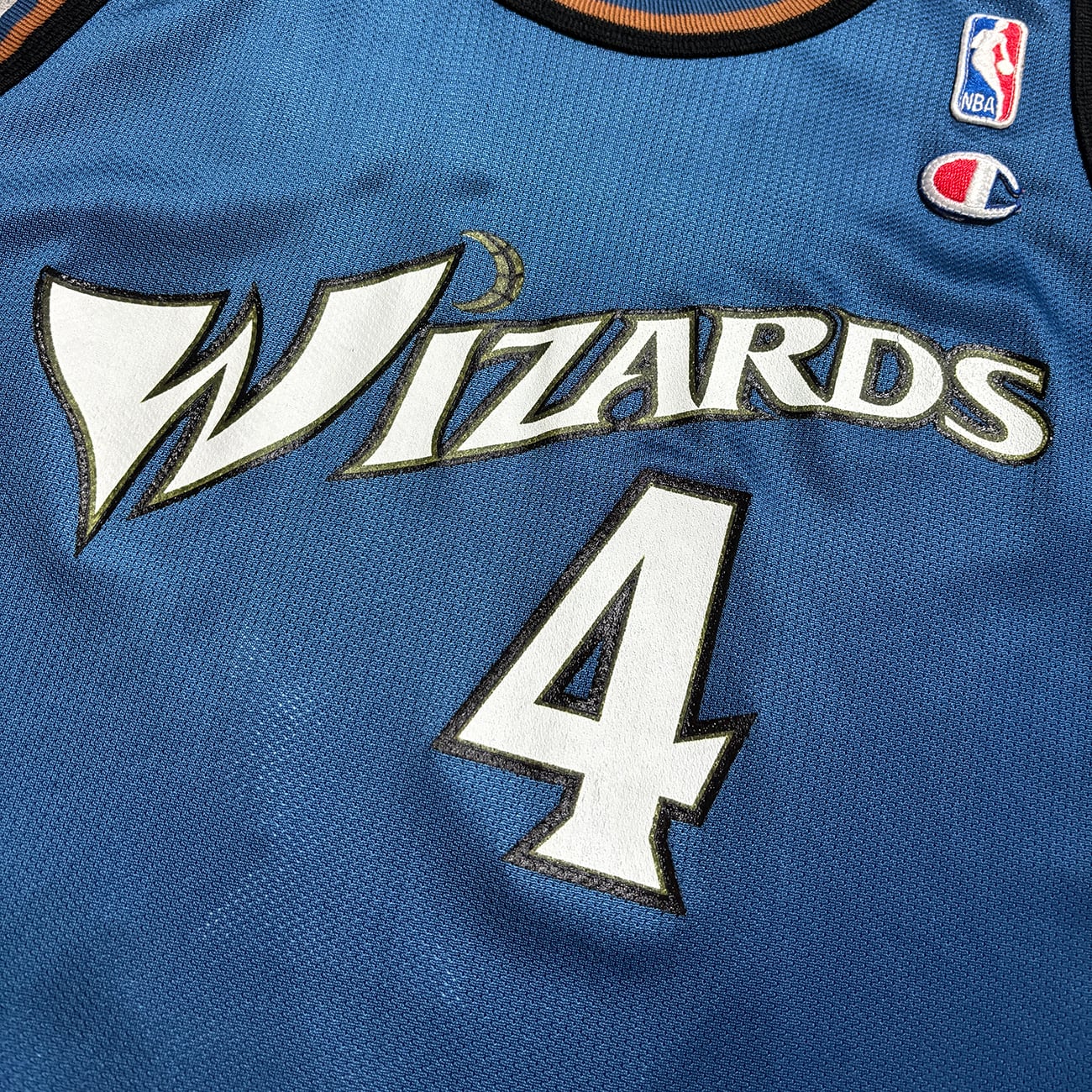 Chris Webber 【Washington Wizards】 Jersey. Champion | am3:41