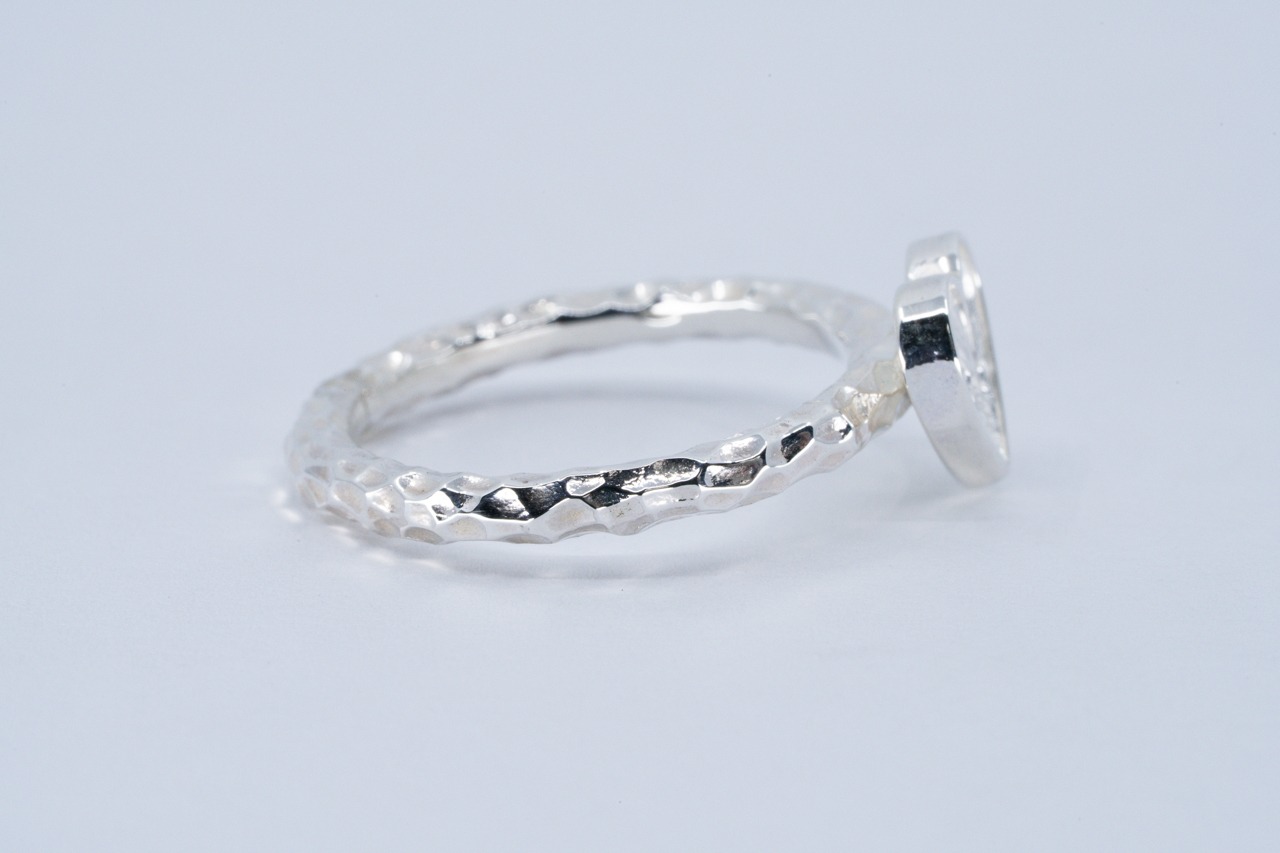R-118 Arabesque Heart Ring