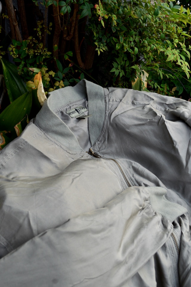 ROBERT STOCK 90's From USA Silk Blnuson Designers by RL CHAPS ロバートストック 90s シルクブルゾン