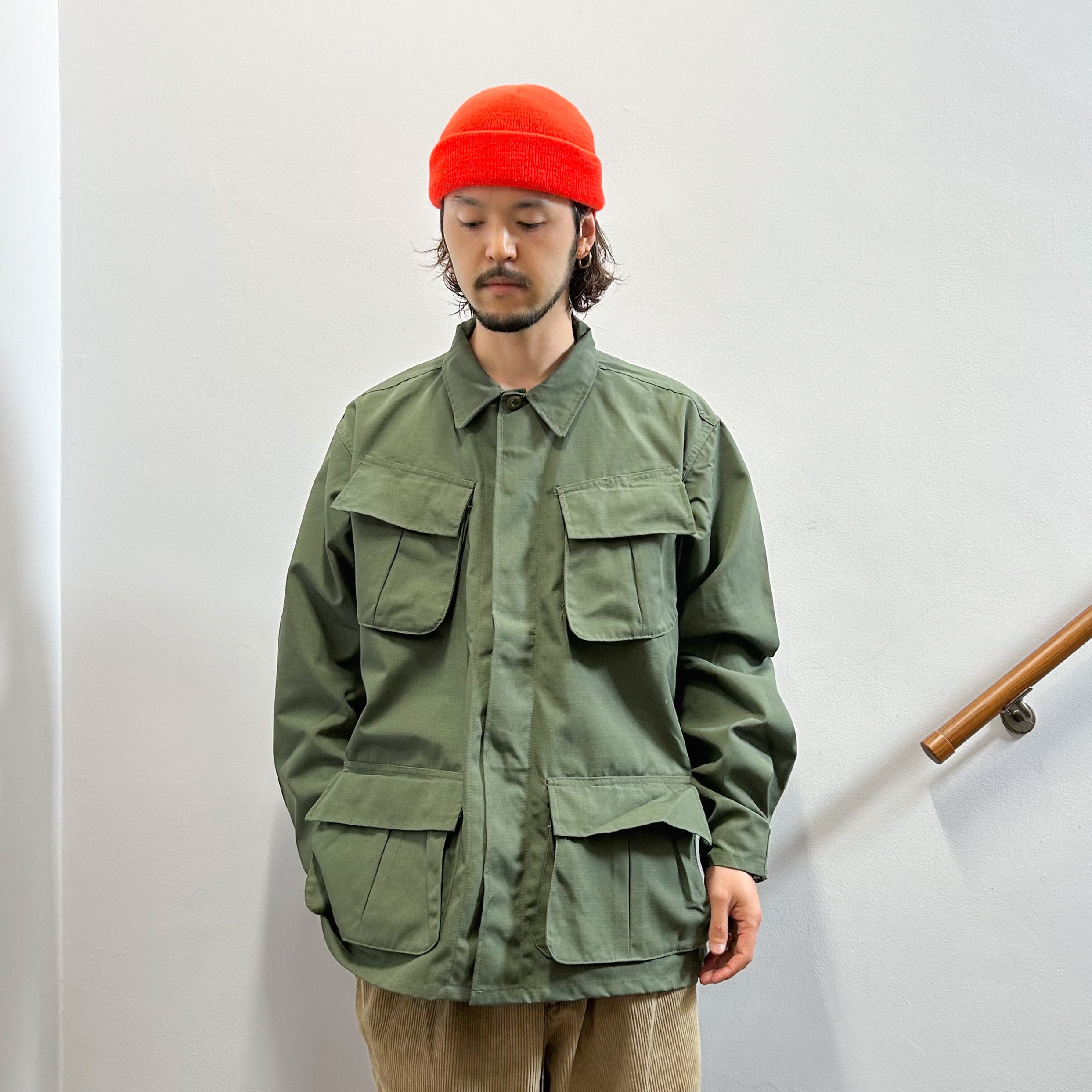 Lsize U.S.army JUNGLE FATIGUE JACKET