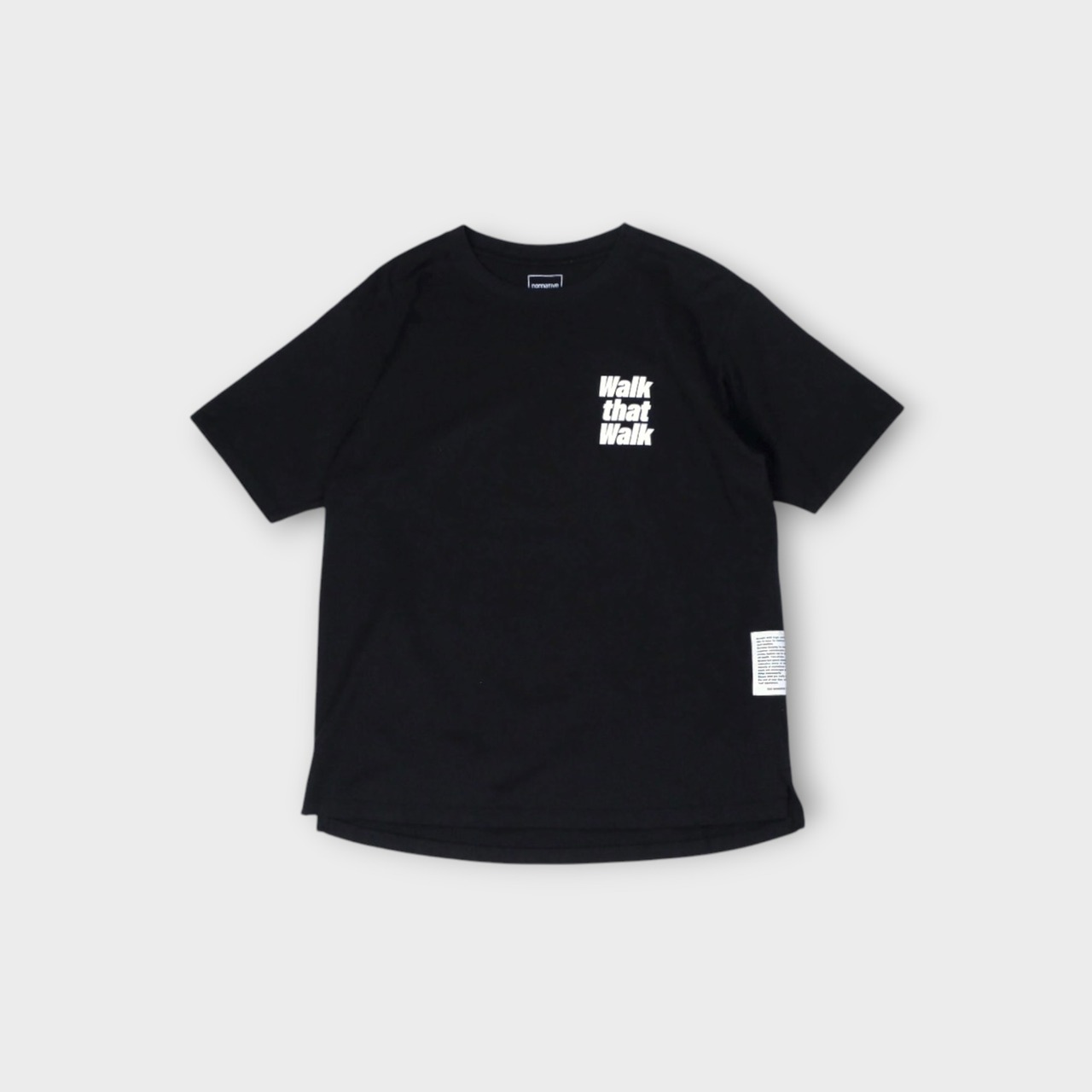 nonnative【DWELLER S/S TEE "WALK THAT WALK"】