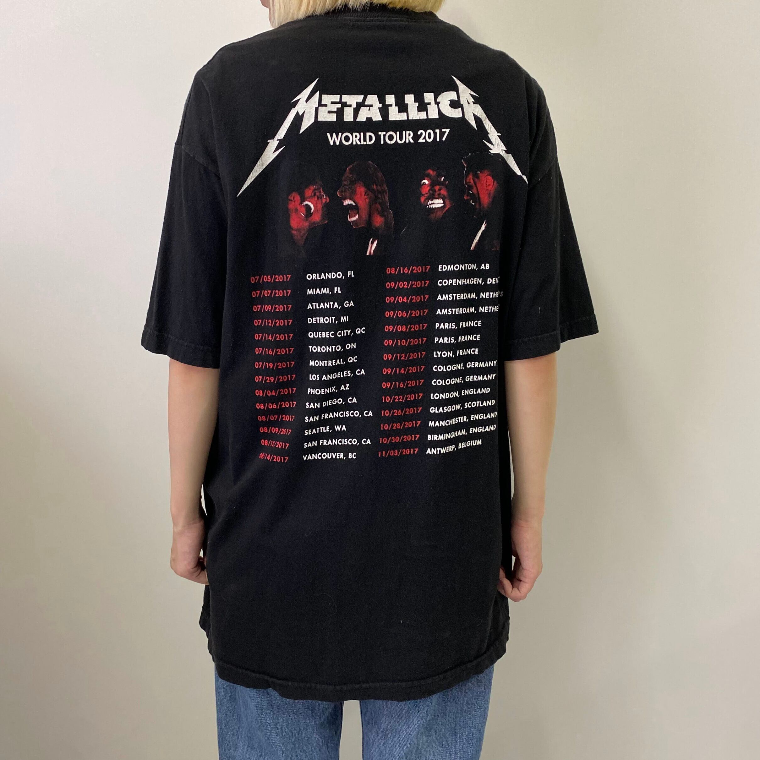新入荷SALE対象外】ビッグサイズ METALLICA メタリカ バンドTシャツ 