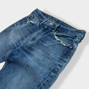 【LEVI'S】505  デニム ジーンズ ジーパン ダメージ W32L30 リーバイス US古着