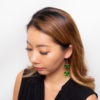 Resin Clover Earring 01  / ピアス