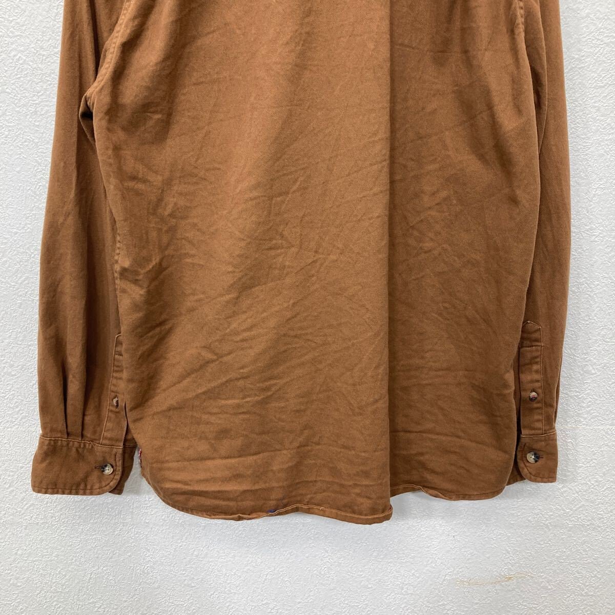 Wrangler 長袖 シャツ Mサイズ ラングラー 胸ポケット ワーク