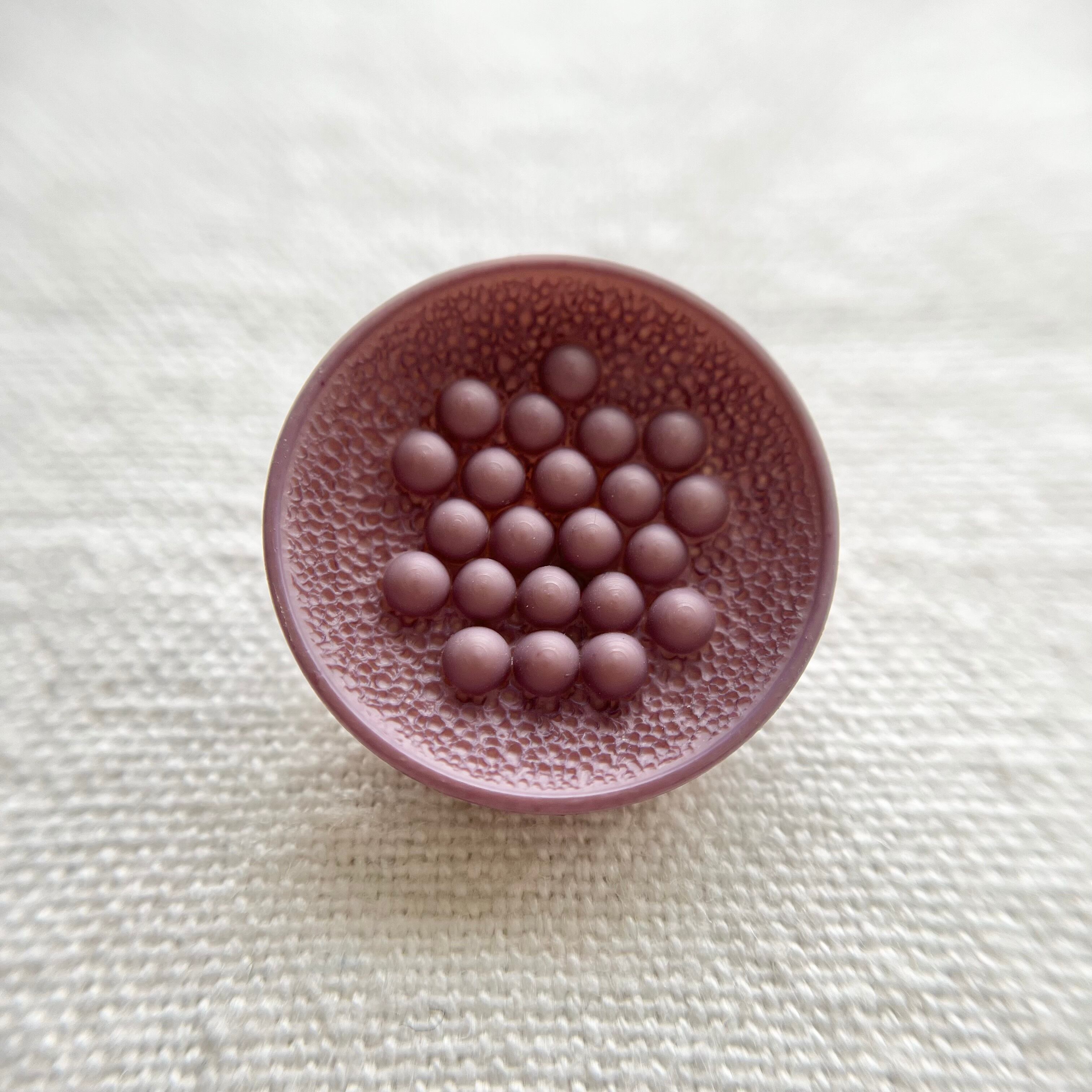 フランス ドットマットラベンダー 23㎜