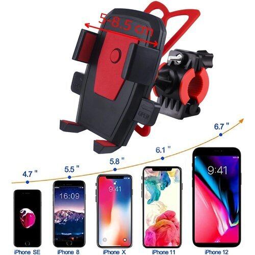新品》 バイク スマホホルダー自転車 スマホホルダー 落下率0%・防振 