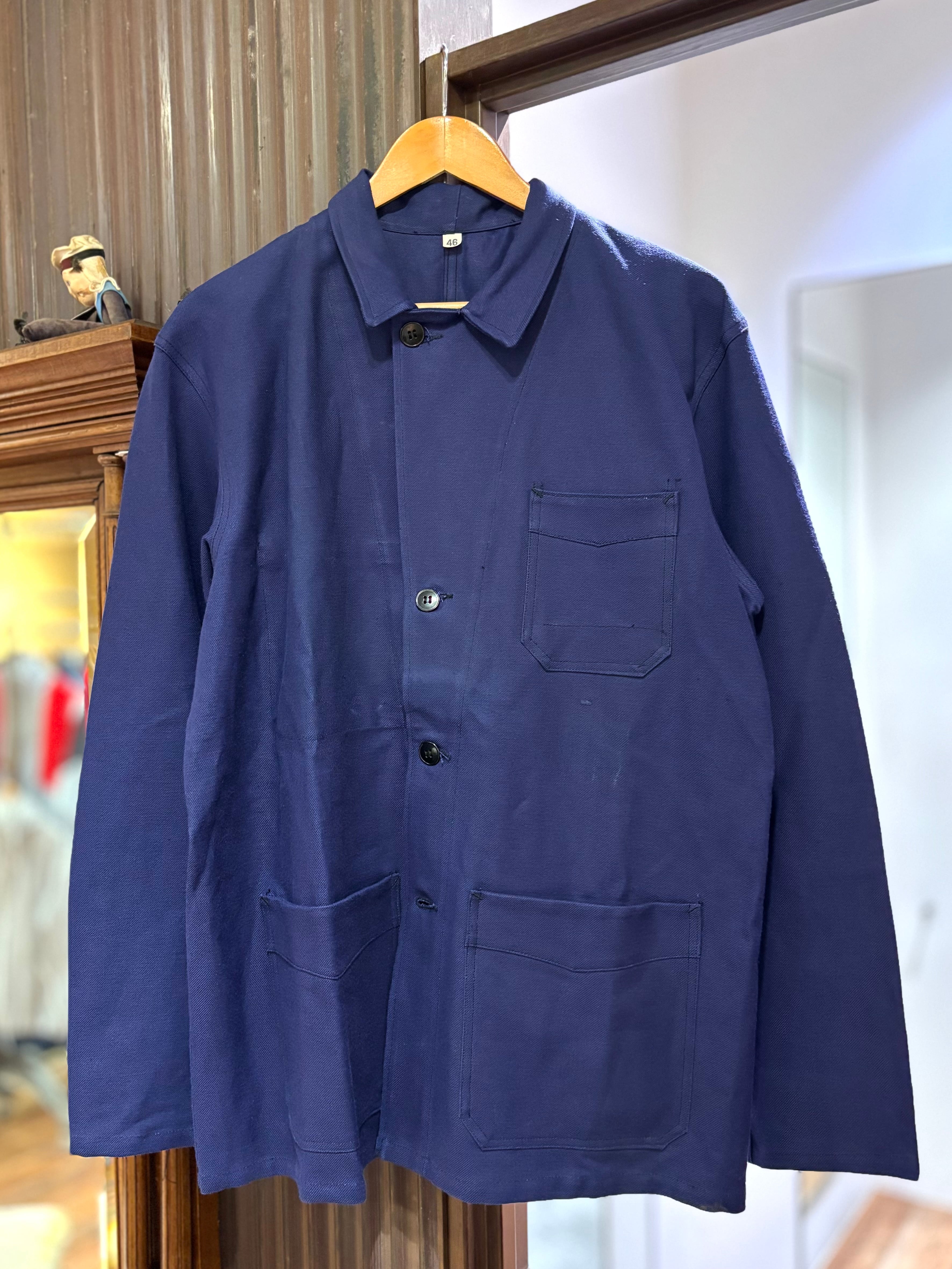 猿*様 Antony Sheppard フィッシャーマンスモック　黒 OLD ANTONY SHEPPARD FISHERMAN SMOCK | STRAYSHEEP ONLINE