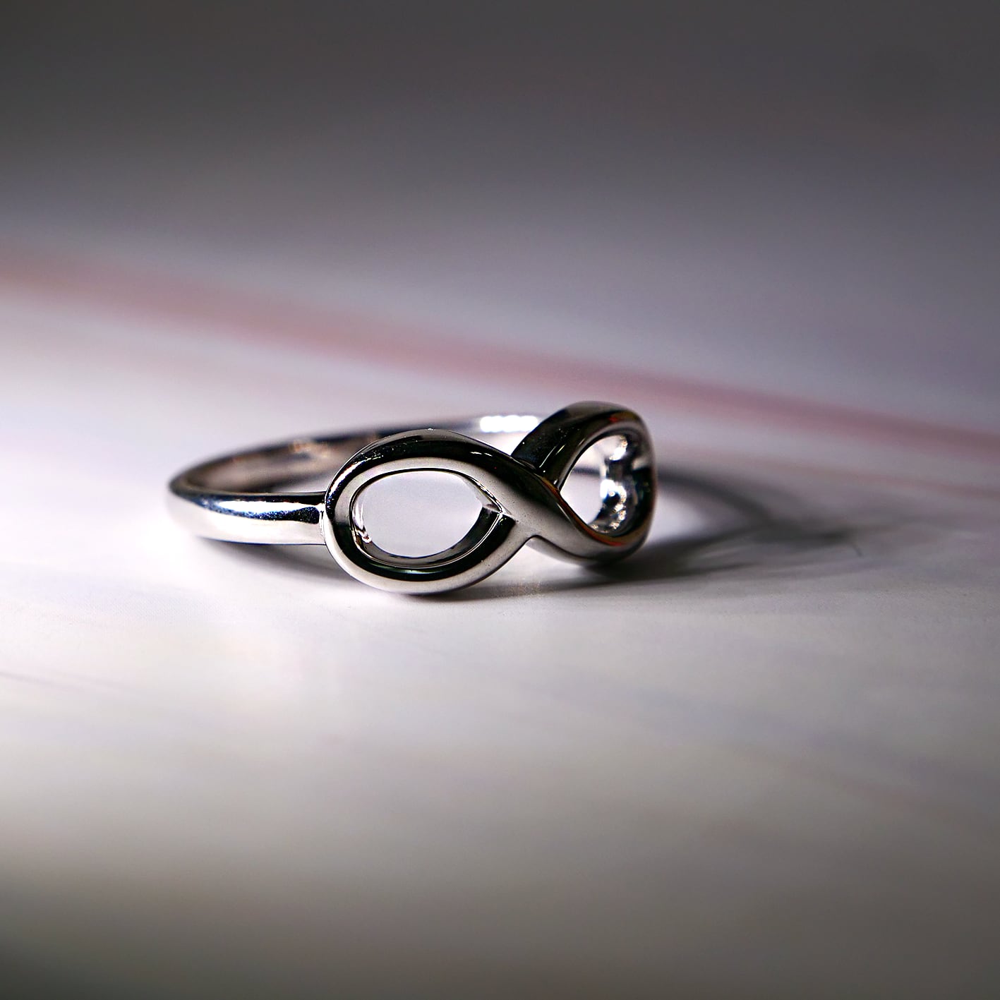 【18金 プラチナ インフィニティリング】K18 Pt950 ゴールドリング プラチナリング ファッションリング INFINITE RING S00N18-R