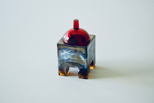 Nuutajarvi Babylon Glass Object（Markku Salo）