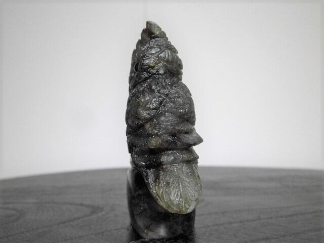 福を呼ぶ【送料無料】【高品質】ラブラドライトふくろう　no.1