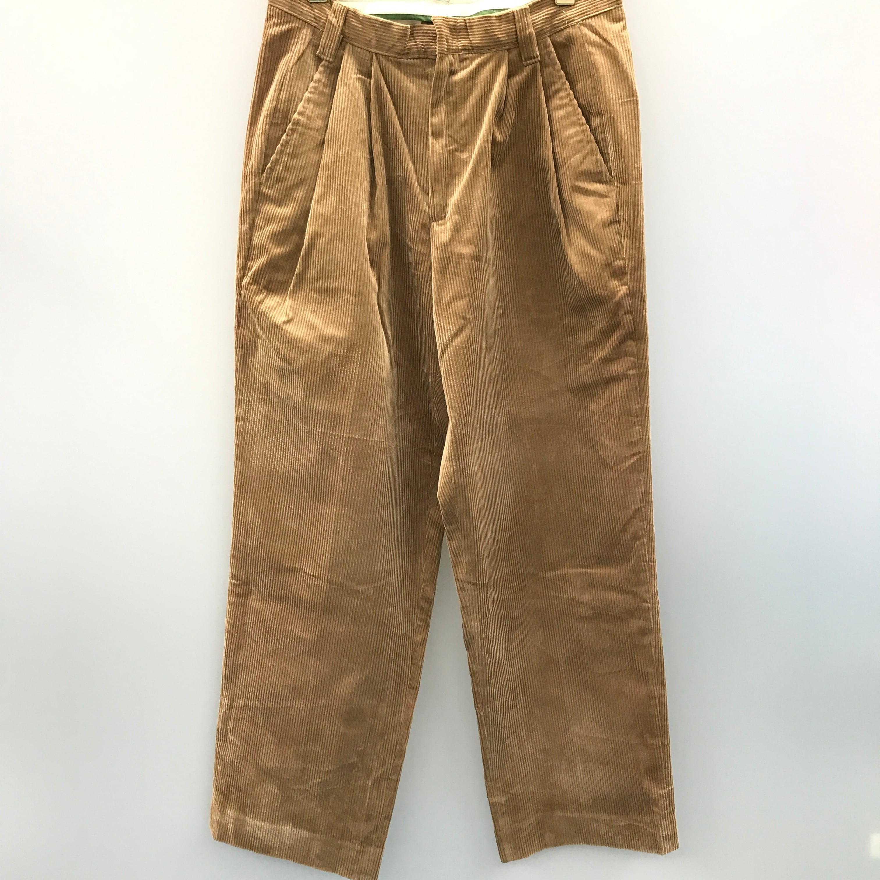 USA製 90s ORVIS 2タック コーデュロイ パンツ 古着 ヴィンテージ