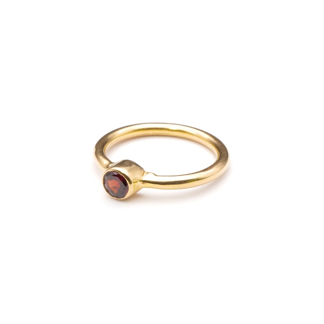 SINGLE PETIT STONE NON-ADJUSTABLE RING 089