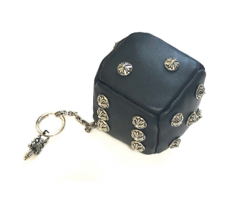 クロムハーツ レザーダイス キーリング キーホルダー | chromehearts
