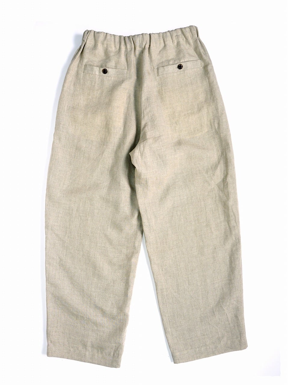 French Linen Wide Easy Pants