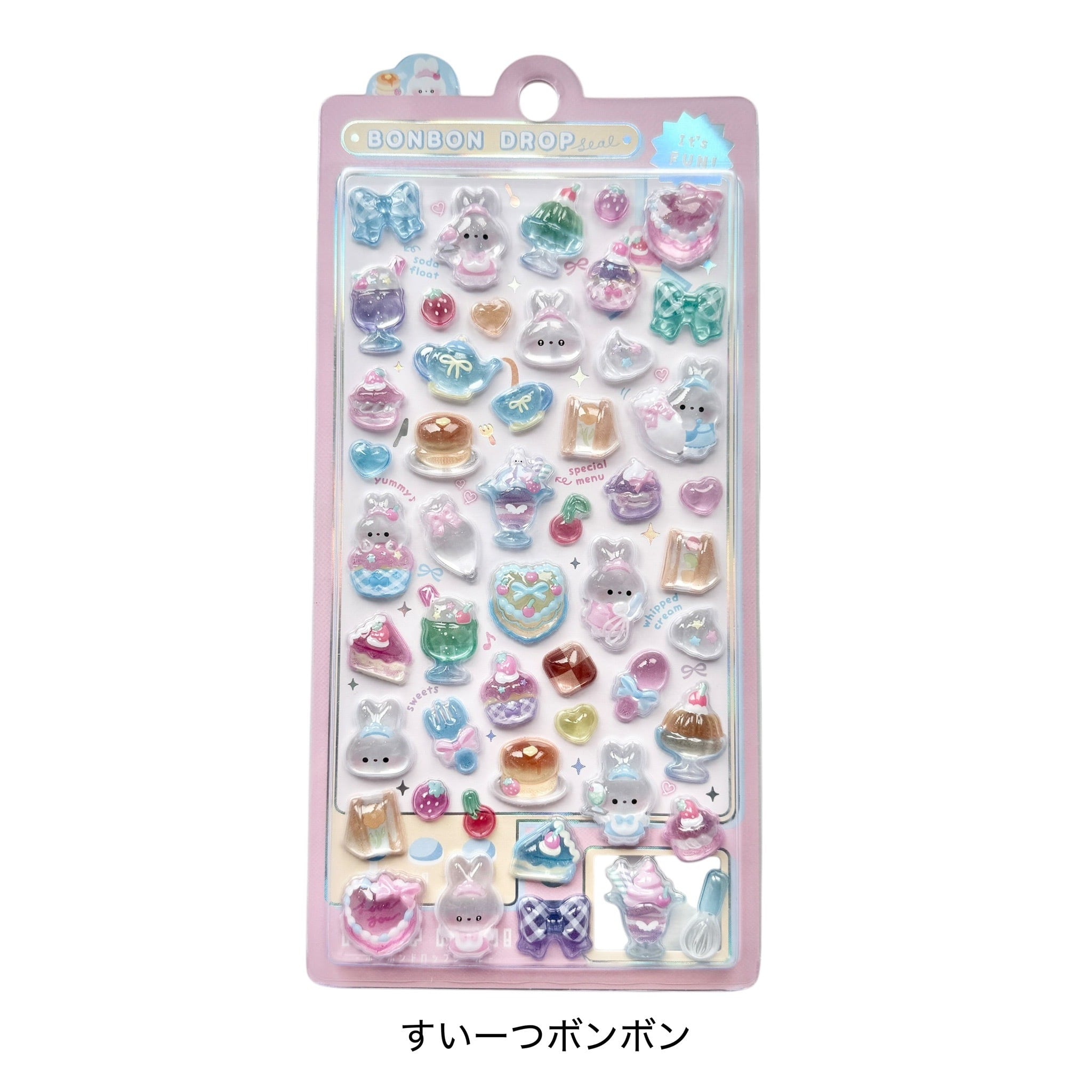 5枚セット】ボンボンドロップシール ちょこみん すいーつ うぃっしゅ