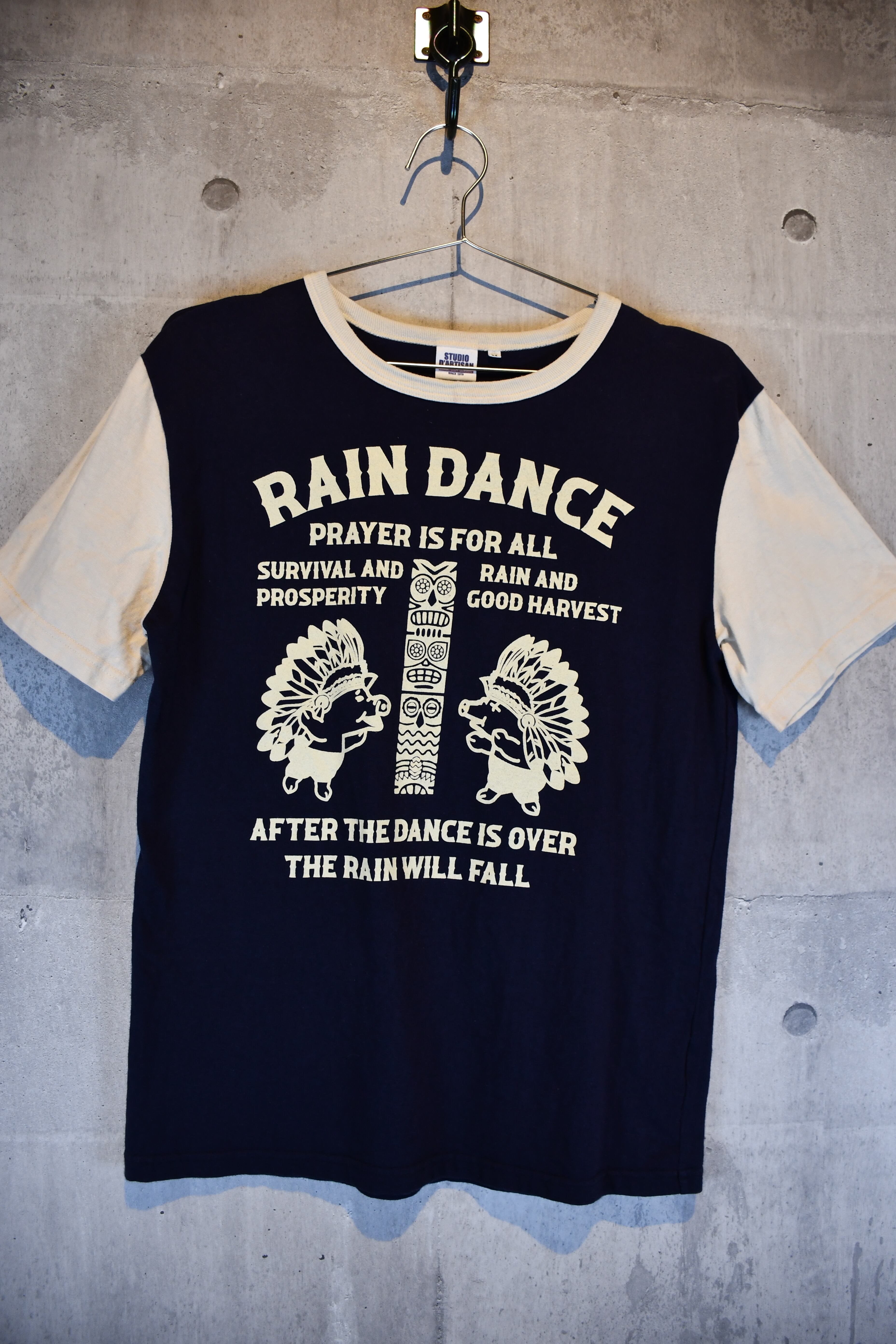 STUDIO D'ARTISAN Ringer T-Shirt (M) ステュディオ・ダ・ルチザン リンガーTシャツ