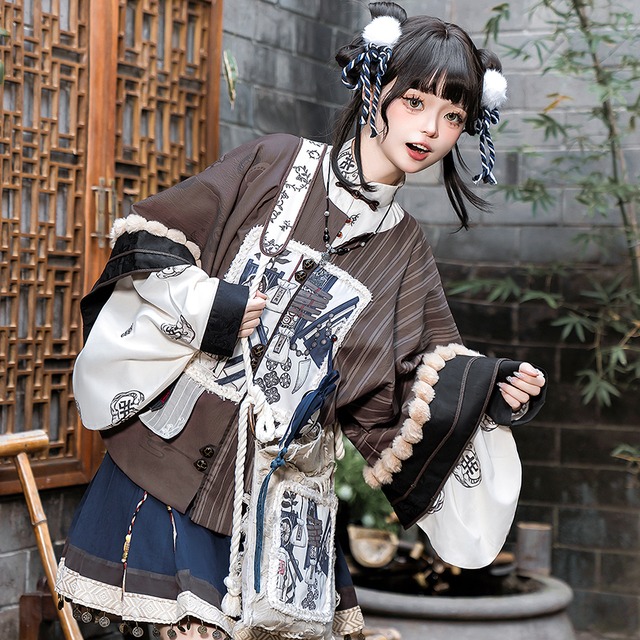 サブカル 服 地雷系 通販  ショルダーバッグ ミニサイズ ポシェット 華ロリ レトロ ベビードール 量産型